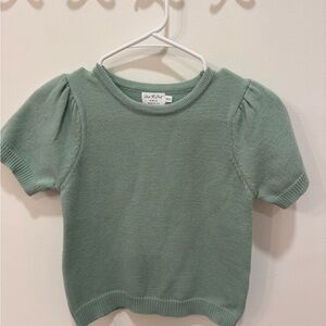 Shop the Mint Girls Short Sleeve Sweater - 10/12